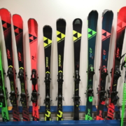 Testování a prodej lyží FISCHER